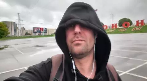 AI Video from prompt: Monster transform and smile