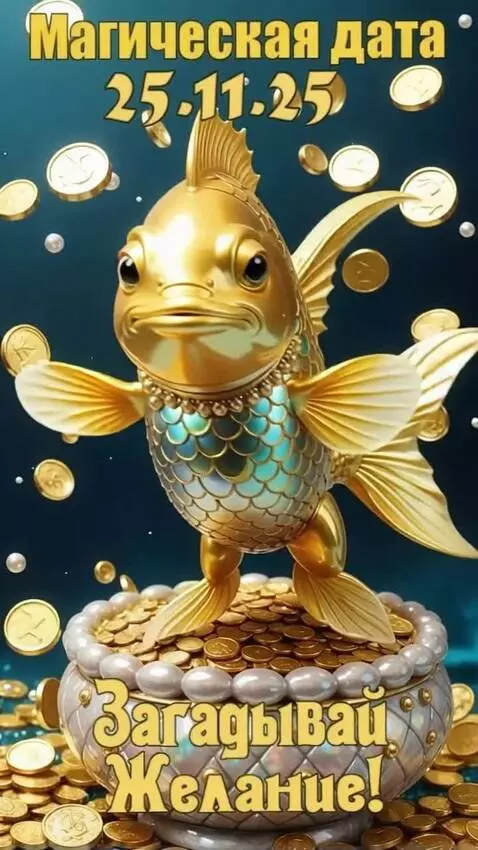 AI Video from prompt: Рыбка смеется, танцует и виляет хвостом