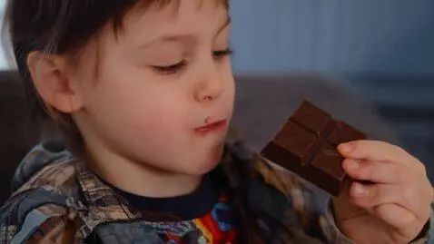 AI Video from prompt: Battle for dream island firey eats the chocolate