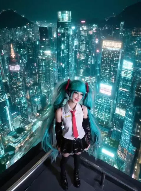 AI Video from prompt: Делает невероятные сальто прям на краю небоскреб