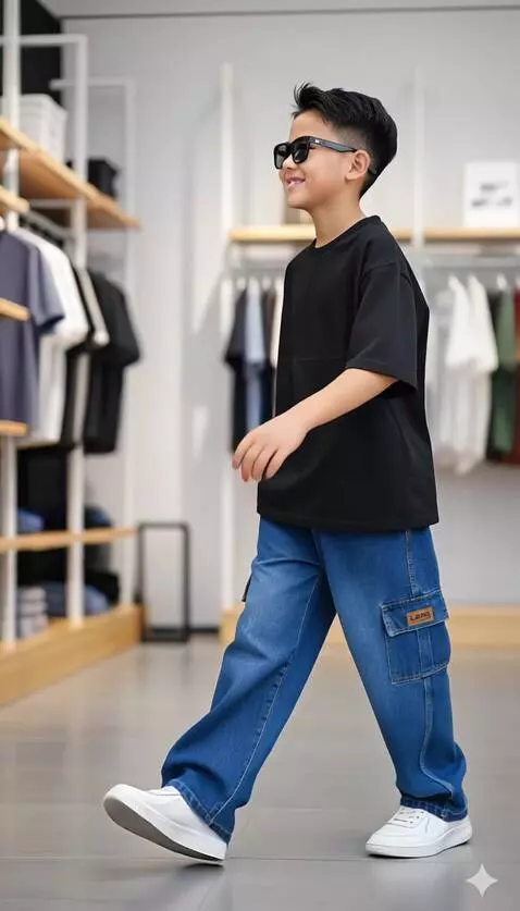 AI Video from prompt: Anak laki-laki tersebut berjalan menyusuri ruang