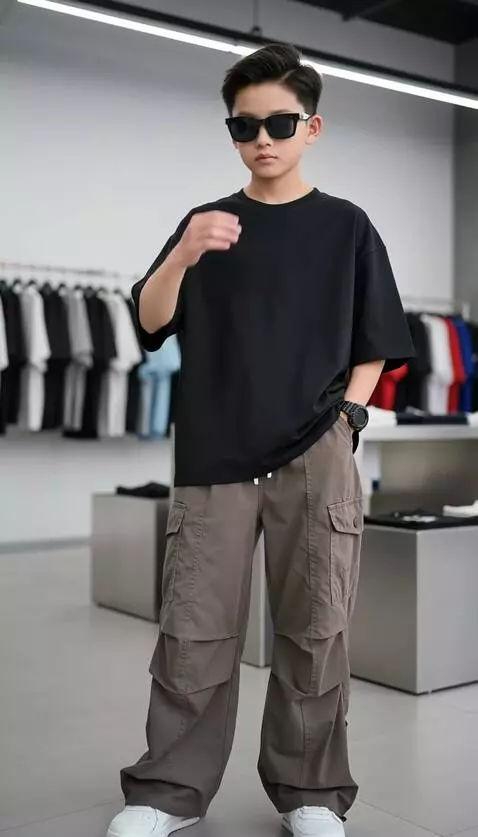 AI Video from prompt: Pria tersebut merapikan rambutnya dengan keren k