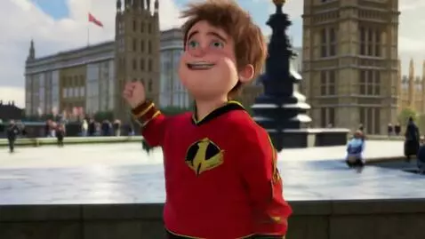 AI Video from prompt: "Create a short cinematic video showing a charac