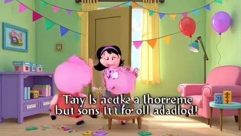 AI Video from prompt: Свинка Пеппа — “День рождения Тани” (1-минутный 