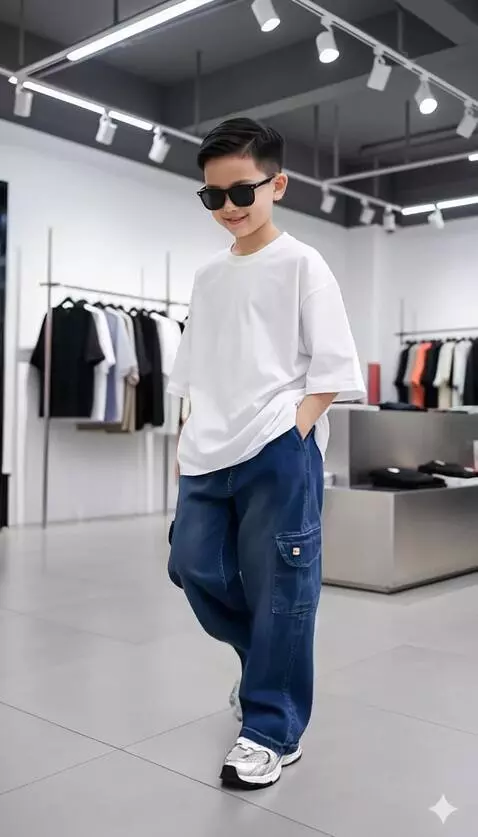 AI Video from prompt: Anak laki-laki tersebut berjalan menyusuri ruang