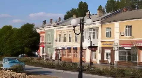 AI Video from prompt: Пассажирские самолёт большой проезжает в левую с