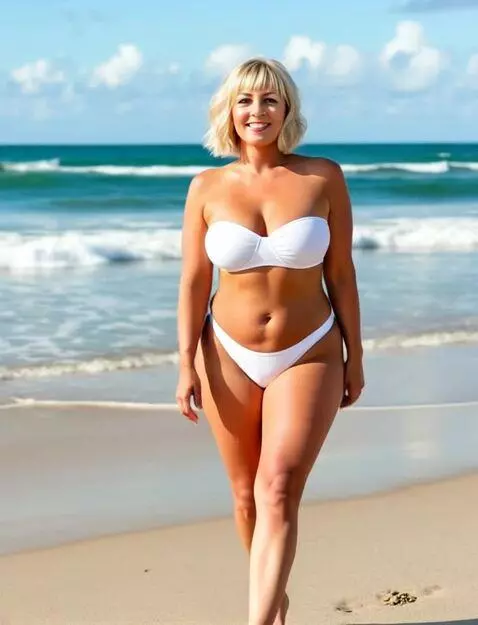 AI Video from prompt: The woman turns her back on us and walks off int