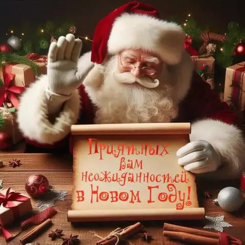 AI Video from prompt: Улыбается, опускает глаза и машет рукой