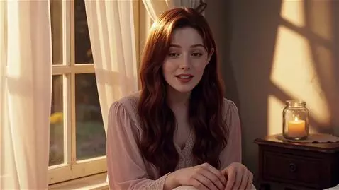 AI Video from prompt: Romantic girl