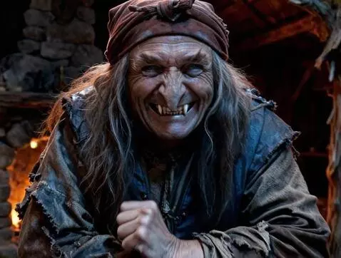 AI Video from prompt: крупный план лица, приближение лица, злой взгляд