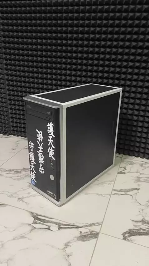 AI Video from prompt: make him spin in place on a stand of some kind