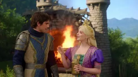 AI Video from prompt: Вселенная игры подземелья и драконы. Темное врем