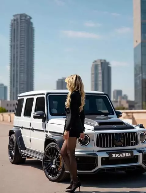 AI Video from prompt: Она садится в машину и уезжает