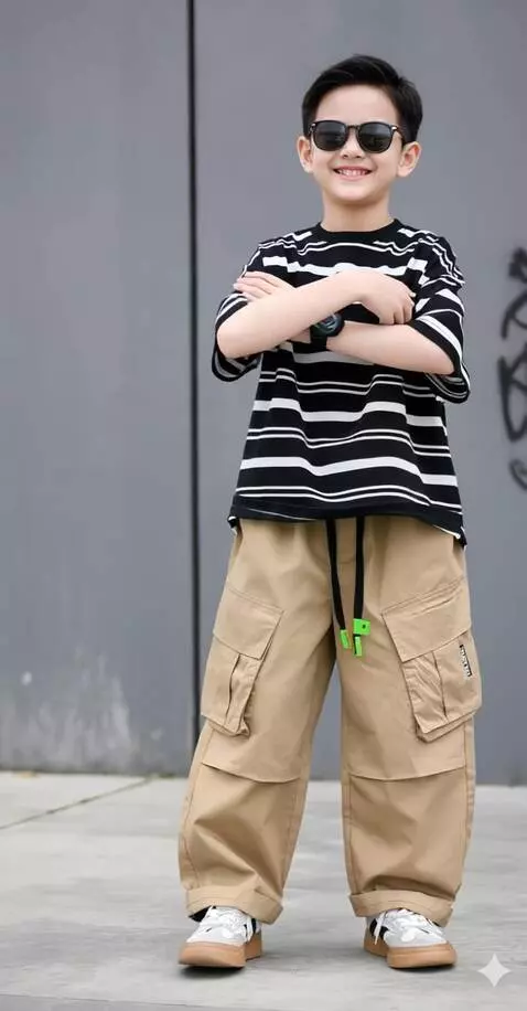 AI Video from prompt: Anak laki-laki tersebut menyilangkan tangan dida