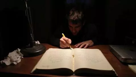 AI Video from prompt: Всё! Допишу, и – ни строки! Всё! Хватит! Не могу