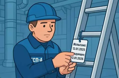 AI Video from prompt: Лестницы: При использовании приставных металличе