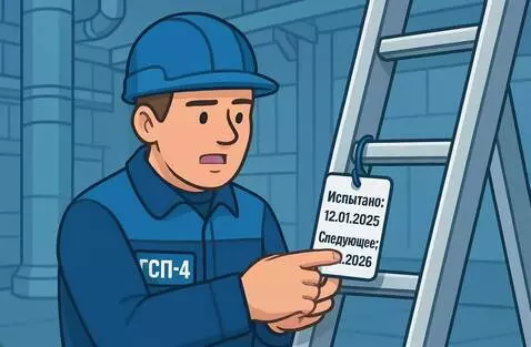 AI Video from prompt: Лестницы: При использовании приставных металличе