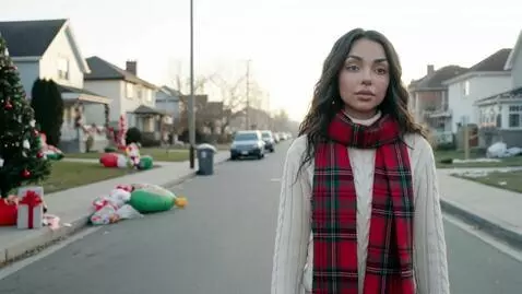 AI Video from prompt: Laura Love is seeing standing still on the stree