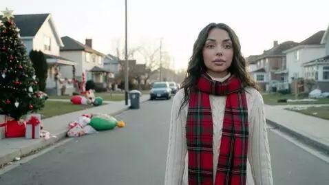 AI Video from prompt: Laura Love has seen slowly walking down the stre