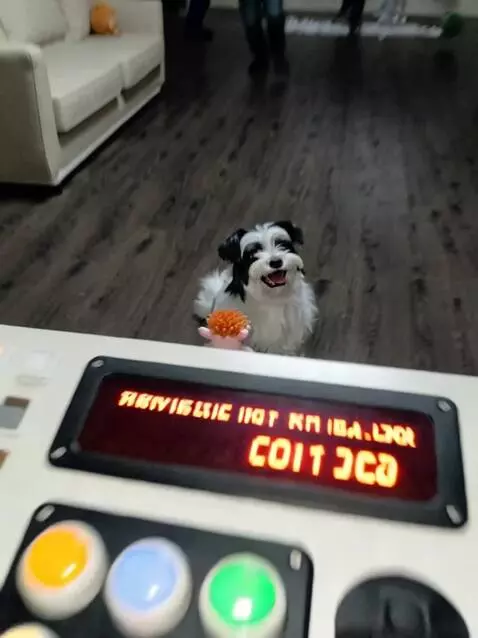 AI Video from prompt: По загруженному фото создать сцену: собака стоит