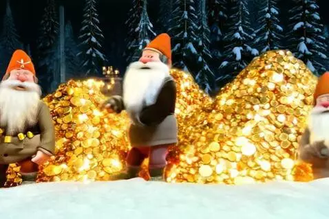 AI Video from prompt: переведи на английский In a snow-covered crystal