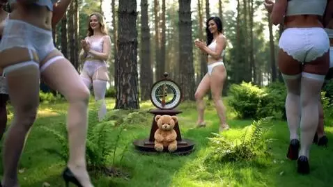 AI Video from prompt: Беларусь. Лето. Сосновый лес. Среди этого леса н