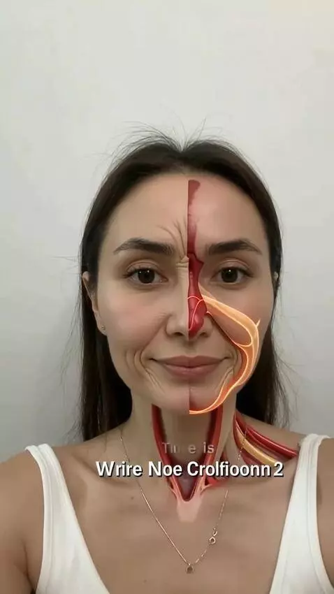 AI Video from prompt: use the left half of the woman’s face from your 