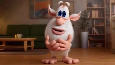 AI Video from prompt: make a video apology from the cartoon character 