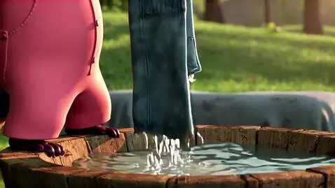 AI Video from prompt: A raccoon dressed in a pink coral surgical suit 