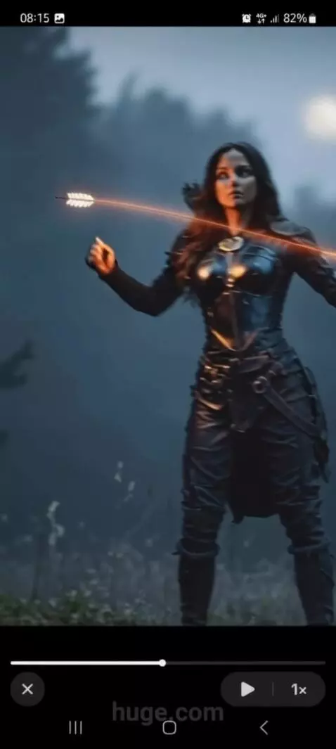 AI Video from prompt: A close-up shot shows the flight of a released a