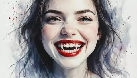 AI Video from prompt: The girl grimaces