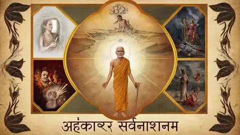 AI Video from prompt: Image concept: "Echoes of the Ages: Vidura's Ins