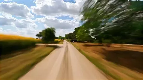 AI Video from prompt: Nikolaev Oblast, Ukraine. High-speed traffic for