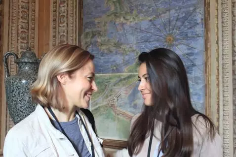 AI Video from prompt: Mom and daughter move