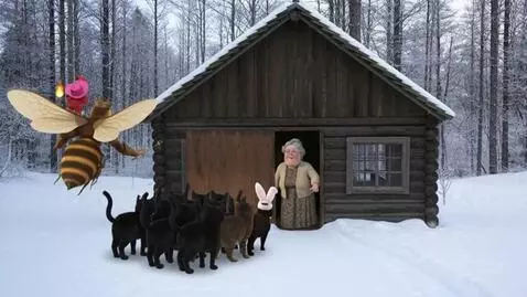 AI Video from prompt: Make all characters sitting and screaming at the