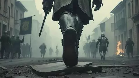 AI Video from prompt: medieval. winter, dark fantasy setting. dark, co