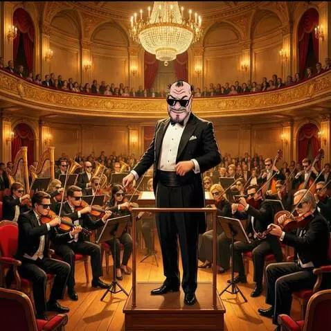 AI Video from prompt: 0:00 – 0:01 | Start  Scene: The grand concert ha