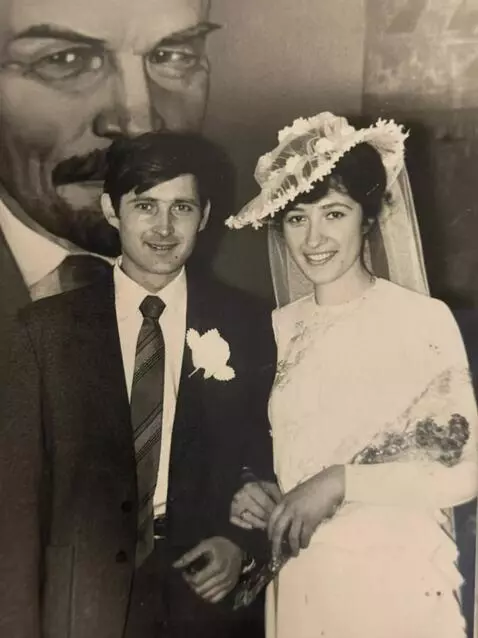 AI Video from prompt: Happy newlyweds