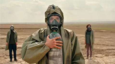 AI Video from prompt: “Azerbaijan region setting, one young person hol