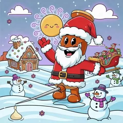 AI Video from prompt: Can you make the mascot in the center of the pho