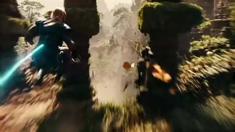 AI Video from prompt: **FPV hyperspeed follow-shot** — lock onto the b