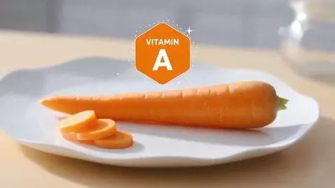 AI Video from prompt: vitamin A inside\
