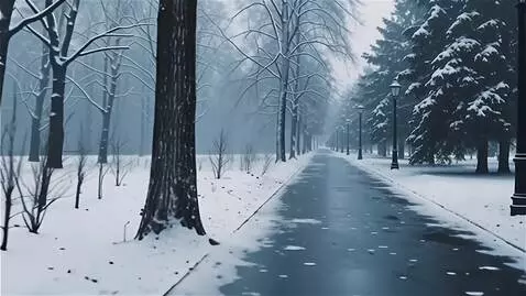 AI Video from prompt: The camera smoothly glides forward along the pat