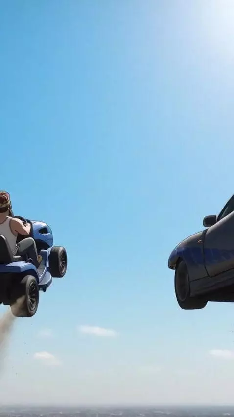 AI Video from prompt: 0:00 – 0:01 | The Approach   Scene: The base of 