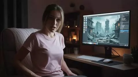 AI Video from prompt: A pretty 25-year-old young woman with a beautifu