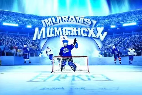 AI Video from prompt: Short dynamic video presentation of the hockey t