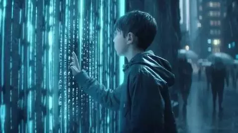 AI Video from prompt: In the silent city of Veridia, where emotions we