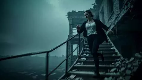 AI Video from prompt: A pretty young 25-year-old woman with a beautifu