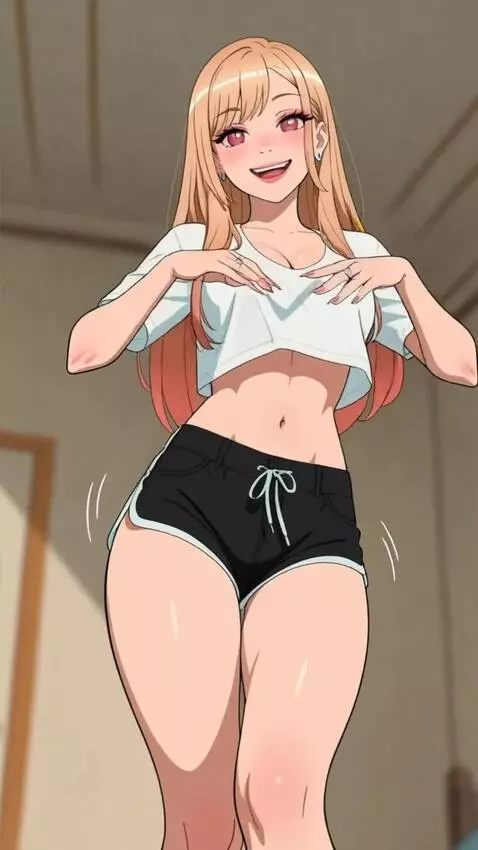 AI Video from prompt: a beautiful girl doing a cute and playful tiktok