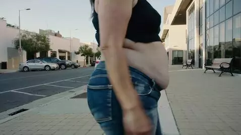 AI Video from prompt: woman with butt bigger than a car jiggling